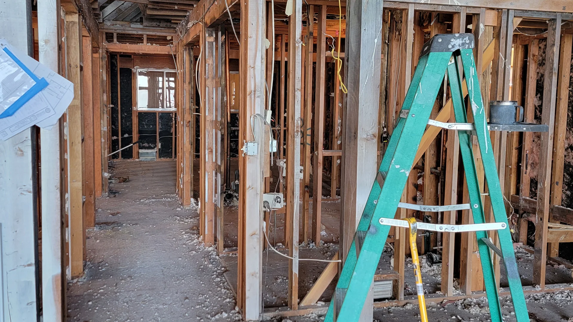 Interior demolition project in Carson City Nevada